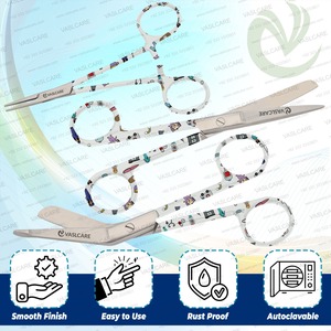Vaslcare-Juego de tijeras Premium para enfermería, 3 uds., con fórceps hemostático, mango médico, fuente de alimentación manual - Product Image 6