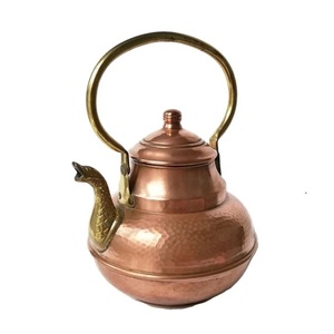 Handmade Antique Copper Tea <b>Kettle</b> for Breakfast and Dinner Serving Tea Modern Tea Pot. - Product Image 6