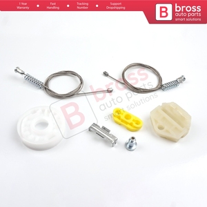ชุดซ่อมมอเตอร์กระจกหน้าต่าง BWR195 สำหรับประตูหลังซ้ายหรือขวา สำหรับ Astra G MK4 T98 ปี 1998-2004 4/5 ประตู 90521877 90521878 - Product Image 6