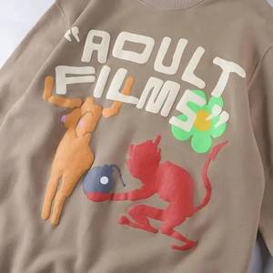 OEM al por mayor personalizado Casual de gran tamaño 3D para Puff impresión unisex Sudadera de cuello redondo de alta calidad para el invierno precio barato - Product Image 6