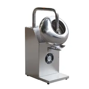 Mesin pelapis cokelat mesin pelapis gula manisan kacang