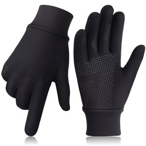 Gants de course élégants en tissu respirant, en polyester et élasthanne, meilleure adhérence, vêtements de sport actifs, gants de course - Product Image 2