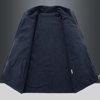 RAZERS IMPEX NOUVEAU Gilet matelassé en toile chauffant décontracté pour homme, respirant, séchage rapide, tactique, pour la randonnée printanière, grande taille, fermeture éclair