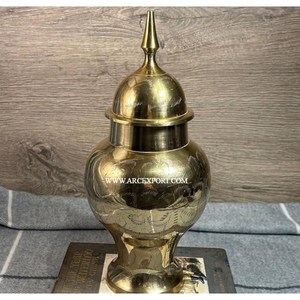 กระถางขิงฝาแหลม ลายสติกเกอร์หินธรรมชาติ ทำด้วยมือ ใช้ตกแต่งบ้าน ภาชนะใส่ของในครัว - Product Image 2