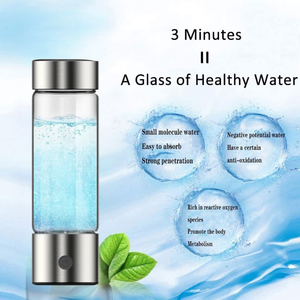 Draagbare 2-In-1 Waterstof Water Machine Fles Generator Glas Spe Pem Technologie Water Ionisator Voor Gebruik Buitenshuis Op Batterijen - Product Image 5