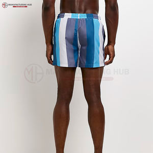 Pantalones cortos de tabla de correr con logotipo personalizado, entrenamiento de sudor, entrenamiento, Fitness, deportes atléticos, poliéster, pantalones cortos de tabla de gimnasio informales para hombres - Product Image 4