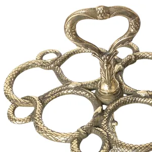 Étagère de rangement en laiton pour parapluie, 1 pièce, couleur or, Design rustique, décoration intérieure pour la maison, équipement de pluie, taille personnalisée approuvée - Product Image 3