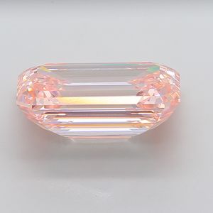 ออโรร่า โรส เพชรสีชมพูแฟนซีทรงเอเมอรัลด์ 15 กะรัต เกรด VVS2 เพชร CVD ที่เพาะเลี้ยงในห้องปฏิบัติการ ได้รับการรับรองจาก IGI - Product Image 3