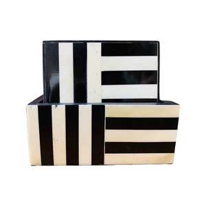 แม่ของมุกตารางสไตล์คลาสสิกที่สวยงามฝังเปลือกที่มีรูปแบบที่ปรับแต่งได้ - Product Image 1