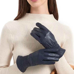 Nouvelle arrivée de gants tendance en cuir Taille personnalisée ou impression de logo couleur disponible Gants tendance en cuir pur - Product Image 2