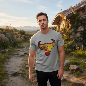 T-shirt Unisex 100% Cotone 210GSM Stile Casual con Vestibilità Ampia e Grammatura Pesante, T-shirt Personalizzate con Stampa e Tecniche Semplici - Product Image 3
