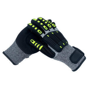 Gants de protection anti-impact TPR Gants de sécurité au gaz pétrolier de niveau 5 Gants de travail anti-collision résistants aux coupures - Product Image 3