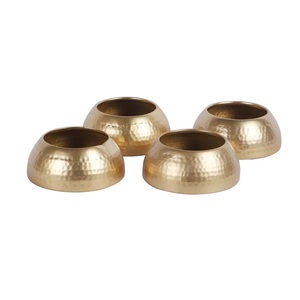 Etal ececorativo lanter en Giniantiguo inished OME Home y arden Decoration ron ammered ase para lants y linternas - Product Image 1