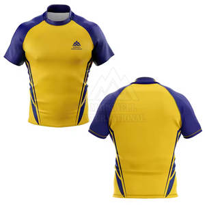100% Polyester Made Rugby Jersey Top Qualité Équipe Porter Quick Dry Respirant Rugby Jersey - Product Image 6