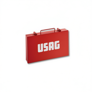 Caja de Herramientas Vacía de Acero Usada, Tamaño M - Product Image 2