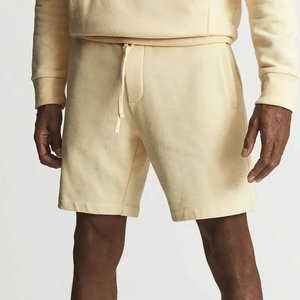 Shorts en gaufre pour hommes personnalisés à forte demande, de haute qualité, 100% coton, décontractés d'été, jogging, streetwear, séchage rapide - Product Image 5