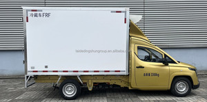 รถบรรทุกห้องเย็นไฟฟ้า Wuling ผู้ผลิตรถขนส่งแบบแช่เย็น รถบรรทุกตู้แช่แข็ง 4x2 รถขนส่งอาหารแช่แข็ง - Product Image 2