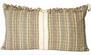 Geometric Striped Solid Woven Cotton Decorative <b>Cushion</b> Covers for Home Use - Product Image 2