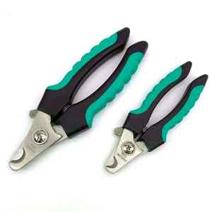 HEXA CARE Coupe-ongles professionnel pour chiens et chats Outil de toilettage réutilisable pour animaux de compagnie avec poignées en caoutchouc souple pour une prise en main lisse - Product Image 1