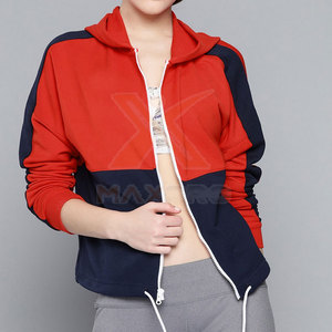 Servicio OEM, Sudaderas con Cremallera con Logotipo Personalizado, Sudaderas con Cremallera al por Mayor, Sudaderas con Cremallera de Color en Contraste - Product Image 4