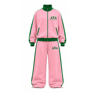   Survêtement Alpha Kapa Alpha pour femmes avec veste et pantalon de sport confortables - Product Image 2