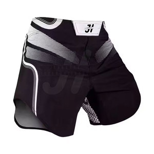 Shorts MMA de haute qualité, durables, en spandex/polyester, légers, à séchage rapide, respirants, vêtements d'arts martiaux personnalisables - Product Image 3