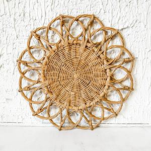 Manteles individuales teñidos para colorear, manteles de restaurante tejidos a mano de ratán, manteles individuales de colores ecológicos - Product Image 2