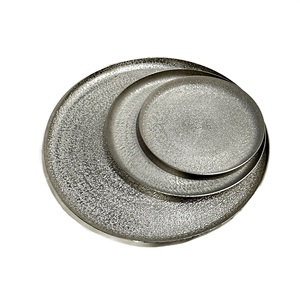 Restaurant & Hotels Supplies Metal Oval Serving Tray <b>Set</b> of 3 New Customized Finished <b>Lunch</b> & Dinner Serving Tray for Kitchen - Product Image 6