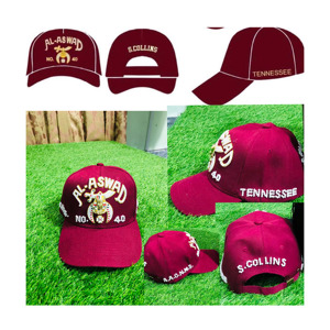 Shriner Fez With Fezcase Cap Chain Collar Cumar Band Facemask Glov Bundle - Product Image 4