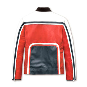 แจ็กเก็ตหนังสำหรับผู้ชายเสื้อแจ็คเก็ตหนังสำหรับฤดูหนาว - Product Image 6