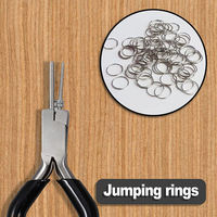 Pince de fabrication de bijoux 2mm 3mm pince à boucler les fils outils d'emballage de fil outils de fabrication de bijoux avec poignée en PVC