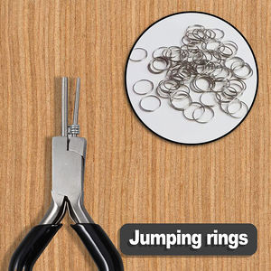 Jewelry Making <b>Plier</b> 2mm 3mm Wire Looping <b>Pliers</b> Wire Wrapping Tools Jewelry Making Tools With PVC Grip Handle - Product Image 6