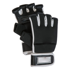 Guantes de Artes Marciales de Cuero Unisex Populares con Absorción de Humedad y Cierre de Velcro para Entrenamiento de Taekwondo - Product Image 1
