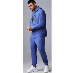 Chándal para correr de talla XL para hombre de alta calidad, cómodo, ligero, diseño personalizado, cremallera, transpirable, cantidad a granel, personalizado - Product Image 4