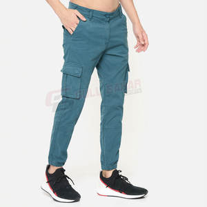 กางเกงคาร์โก้สวมใส่สบายสำหรับผู้ชายดีไซน์กระเป๋าหนา - Product Image 4