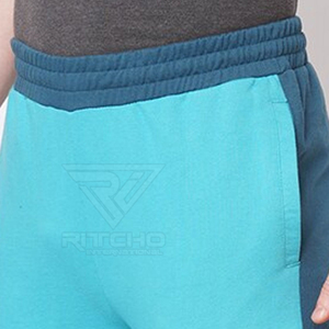 Premium Quality Best Selling Customized Logo Lightweight Mid Straight Casual Men's Trouser Solid Color 100% Cotton Breathable - Product Image 6