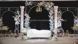 Prominent Modern Wedding Stage <b>Decoration</b> Easy Install Metal Candle <b>Walls</b> Reception High Quality Heavy Duty Hot Selling - Product Image 4