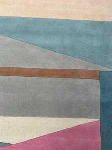 Tapis en laine colorés faits à la main pour salon, chambre et maisons modernes - Product Image 3