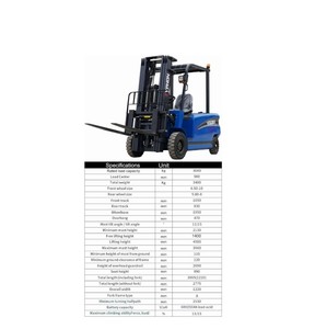 ¡En Oferta! ¡Nueva Llegada! Montacargas Eléctrico Vigor3.0 Azul 2025, Capacidad de Carga de 3 Toneladas - Product Image 6