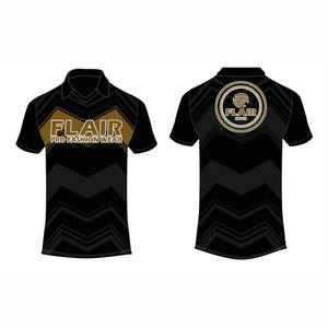 Gran oferta de algodón 100% para hombre, camiseta Polo personalizada de buena calidad, Color sólido, estilo informal, patrón, 180g, tela, peso frontal - Product Image 2