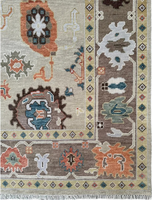 Tapis marocain artisanal en laine, abstrait, écologique, antidérapant, noué à la main, à poils ras, fin, multicolore, 8x14, 9x12, tapis de prière pour la maison