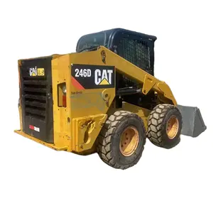 Kleine Mini Loader Rups 246 246c 246d Kat 226 272 Gebruikt Skid Stuur Loader Hot Verkoop Prijs