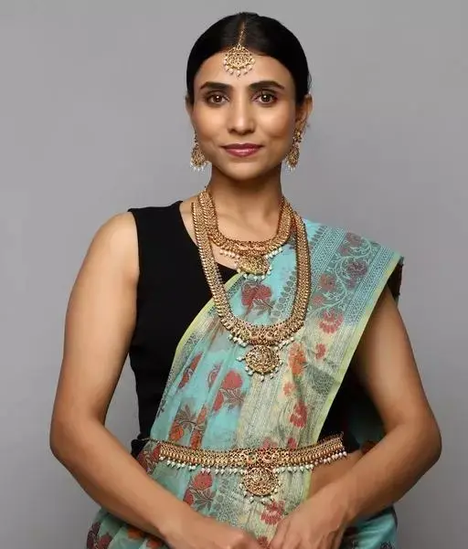 Dubai set perhiasan wanita, berlapis emas India 4 buah