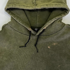 Sweat-shirt à capuche en molleton lourd personnalisé en gros, coupe régulière, brodé pour hommes, 100% coton, hiver - Product Image 6