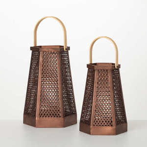 Customized Metal Candle Lantern for Hotel & Event Decoration Handmade Durable <b>Vase</b> <b>Stand</b> with Elegant Boxed Set Lighting - Product Image 6