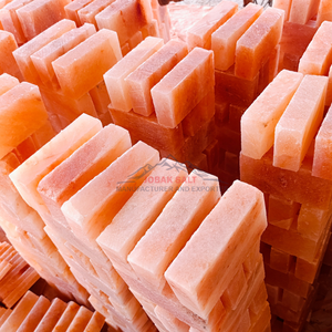 Premium Hand-Cut Himalayan Salt Blocks Feng Shui Style Bulk Tiles <b>for</b> Saunas & Luxury Interior Design Carved Technique <b>Bricks</b> - Product Image 5