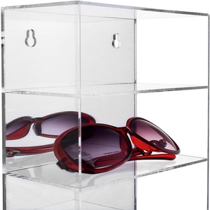 Exhibición de venta al por menor de moda para gafas de sol | Organizador de plástico llamativo para tiendas de gafas - Product Image 2