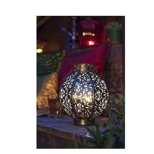 Vaisselle Classique Lanterne Fabriquée À La Main Brillant Fini En Métal Lanterne Ramadan Décoration De La Maison Bougie Lumière Lampe - Product Image 5