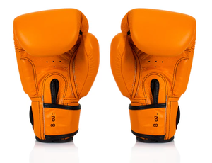 Guantes de boxeo de cuero PU con logotipo personalizado profesional 10oz 12oz 14oz para entrenamiento y perforación de equipo de artes marciales - Product Image 2