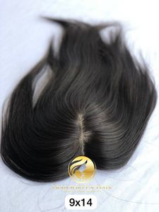 Mejor Raw Top Virgin Venta caliente 9x14 suave sedoso recto Color Natural Topper humano indio al por mayor brasileño cutícula alineada cabello - Product Image 4